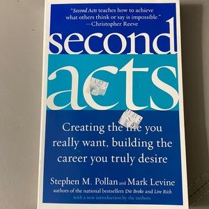 Book Second Acts..Creating the life you really want